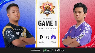 MPL PH S13  W7D2  BLCK vs ECHO  GAME 1 [upl. by Nnylakcaj719]