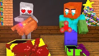 Christmas Presents CHALLENGE  Minecraft Animation [upl. by Darla]