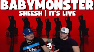 BABYMONSTER  “SHEESH” Band LIVE Concert its Live REACTION [upl. by Redmond]