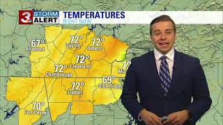 Clay Smiths evening weather forecast [upl. by Ciredec48]