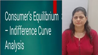 consumer Equilibrium Indifference curve CommerceTutorialcn6pw [upl. by Malvin]