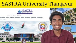 Sastra University BTech Admission 2024  Last Date June 15 🚨  Fees   Thanjavur amp Kumbakonam [upl. by Lisabet]