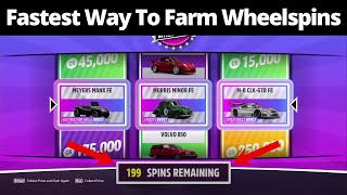 Forza Horizon 5  The NEW BEST Way To Farm Super Wheelspins How To Get Wheelspins In FH5 [upl. by Nivrac878]