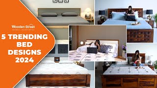 5 Latest Bed Designs 2024  Bedroom Makeover  Interior Design Forecast Modern Bedroom Design Ideas [upl. by Maroney]