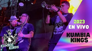 LOS KUMBIA KINGS MUEVELO Y SHHH EN VIVO EN EL MACRO FEST MTYNL ABRIL 2023 [upl. by Yrokcaz]