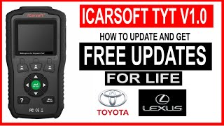 How To Update iCarsoft TYT V10 for FREE amp Get FREE LIFETIME UPDATES [upl. by Nacim988]