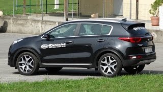 Kia Sportage GT Line 17 CRDi 141 cv DCT test drive [upl. by Anaehs931]