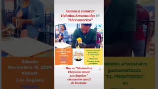 Helados Artesanales 🇬🇹 en Maryland guatemaltecosenusa mañanitaschapinasla [upl. by Dranel]