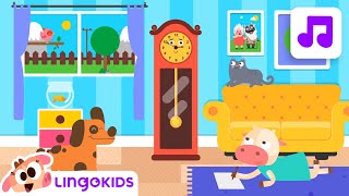 Hickory Dickory Dock  Popular English Nursery Rhyme  Lingokids [upl. by Yemiaj819]