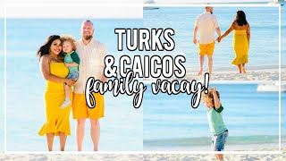 Travel Vlog to Turks and Caicos  Family Vacation NitraaBtv [upl. by Yseult]