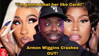 Armon Wiggins CRASHES OUT over Nicki Minaj 👀 nickiminaj barbz [upl. by Aamsa]