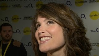 Gemma Arterton interview Swearing the giggles and interrupting interviews [upl. by Ammann]