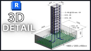 Learn How to create Structural 3D detailsdiagrams in Revit [upl. by Adnilym248]