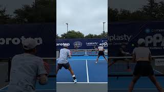 Keep it low and out of reach 👟 shorts pickleball pickleballtips propickleball [upl. by Ada]