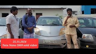 Tata Nano 2009 sold video best low budget Bala cars Arcot8428369202 [upl. by Akerley456]