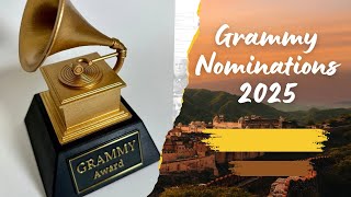 Grammy Nominations 2025 grammys [upl. by Mungam]