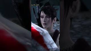 Kissing Morrigan Oghrens reaction dao dragonageorigins dragonage [upl. by Carilyn]