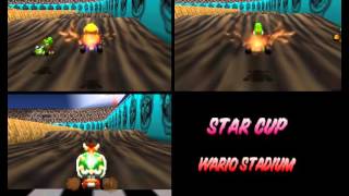 Mario Kart 64  Intro amp Demo Nintendo 64 [upl. by Eilssel10]