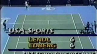 Edberg v Lendl  87 T F 26 [upl. by Eugenio882]