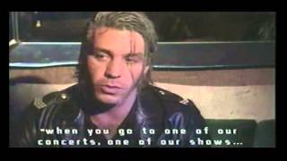 Rammstein  Interview for MTV with Till Paul amp Christoph 1998 [upl. by Jed623]