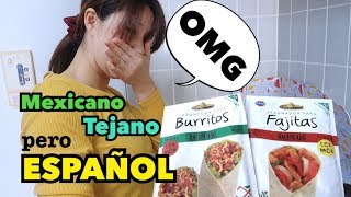 Japonesa prueba tacos y burritos TEXMEX ESPAÑOLES [upl. by Faust]