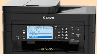 Canon Mf240 LTR Resume  Canon Mf244 PC Set LTR Resume problem  Canon Imageclass Mf240 LTR Resume [upl. by Massab426]