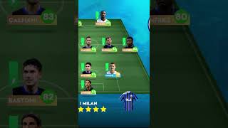 DLS24 INTER MILAN vs NAPOLI MATCH dls24 allstarfc foryou football gaming [upl. by Harberd931]