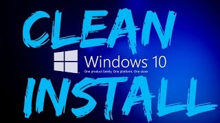 Windows 10 Pro Clean Install amp Format [upl. by Adnat216]