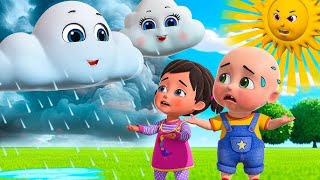 Badal Raja Badal Raja  Hindi Nursery Rhymes  बादल राजा [upl. by Kubetz]