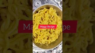 Simple Maggi Recipe  Plain Maggi Recipe  maggi maggie food shortvideo shorts viralvideo [upl. by Aeirdna]