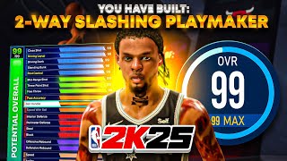 my 2way slashing playmaker is unstoppable in nba 2k25 arcade edition… [upl. by Ingrim976]