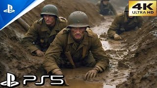 Saving Private Ryan Immersive Realistic Ultra Graphics Gameplay 4K 60FPS Call of Duty [upl. by Brittaney]