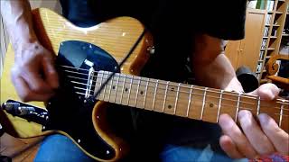 Demo of Harley Benton TE52  Iron Gear Steel Foundry pickups  Line6 HX stomp [upl. by Hannover549]