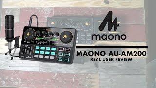 Maono AUAM200 Maonocaster  First Look [upl. by Wolfson992]