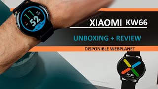 XIAOMI IMILAB KW66 Review y Unboxing Smartwatch económico Extra Batería [upl. by Sirtimed177]