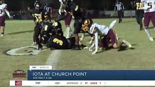 FNF 2023 Week 10  Iota vs Church Point [upl. by Melvyn]