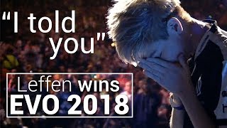 Leffen Wins EVO2018  Evo Highlights [upl. by Nitsew]