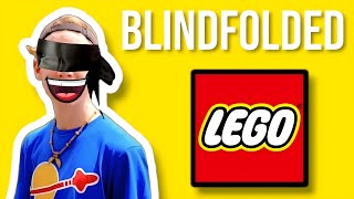 I Attempted to Build LEGO BLINDFOLDED [upl. by Frohman]