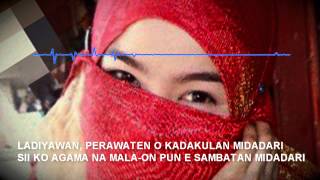 MIDADARI  Official Lyric Video  Bangsamoro Family amp Hayate Trio [upl. by Bobbi465]