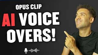 Opus Clip AI Voiceover Tutorial Add Voices To Your Videos [upl. by Cida]