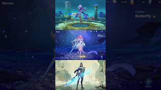 Odette Mermaid Princes VS Butterfly Sunken Fable VS Diana Serene Sword [upl. by Eenej291]