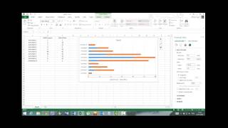 Diagrama Gantt in excel [upl. by Mcnamee]