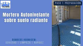 Paso 1 Preparación cómo aplicar Mortero Autonivelante sobre suelo radiante  BHG [upl. by Ordnas]