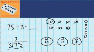 Standard written form for division [upl. by Neelhsa656]