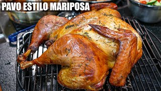 Pavo Navideño estilo mariposa Facil y Rico  Abelca [upl. by Acissej]