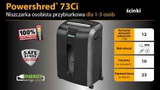 Fellowes Powershred® 73Ci CrossCut Shredder  Polish [upl. by Reagan]