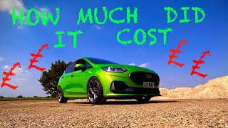 How Much Did It All Cost Ford Fiesta MK85 ST [upl. by Air551]