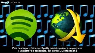 Cómo descargar música con Spotify y Jdownloader  Mp3es [upl. by Arzed826]