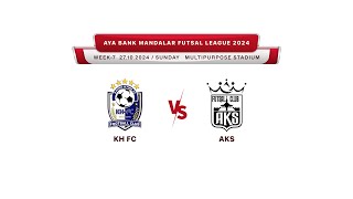 WEEK  7  Match  4 KH vs AKS [upl. by Noyart]