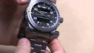 Breitling Emergency II Watch HandsOn [upl. by Ojyram]